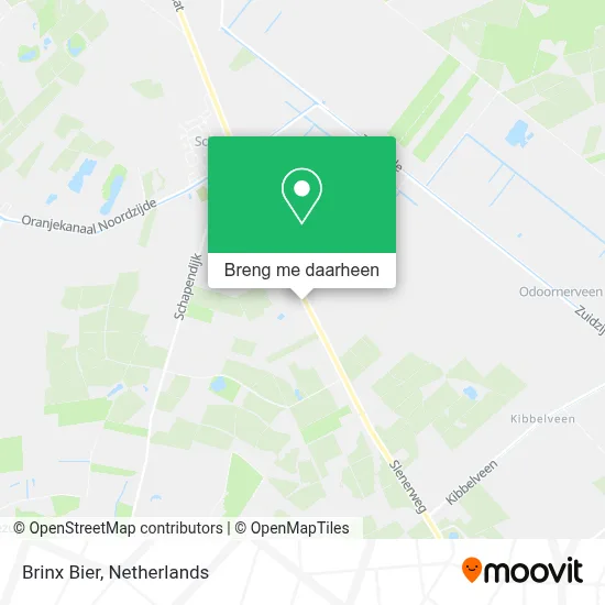 Brinx Bier kaart