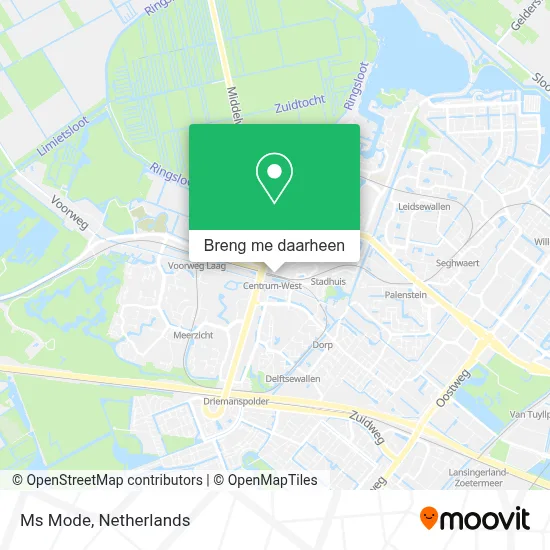 Ms Mode kaart