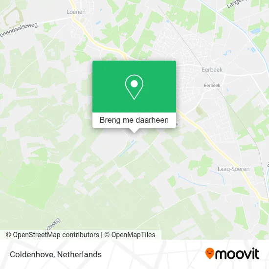 Coldenhove kaart