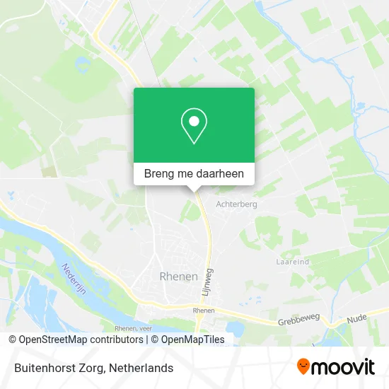 Buitenhorst Zorg kaart