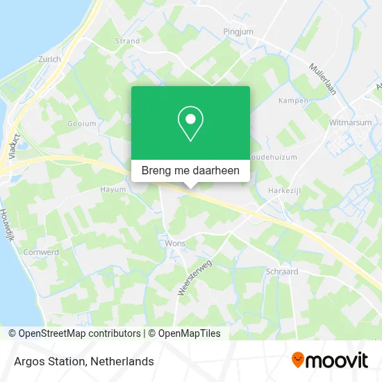 Argos Station kaart