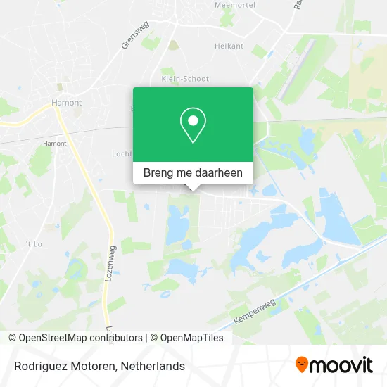 Rodriguez Motoren kaart
