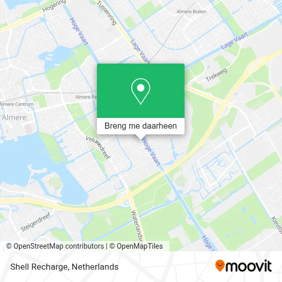 Shell Recharge kaart