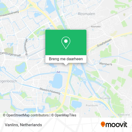 Vanlins kaart