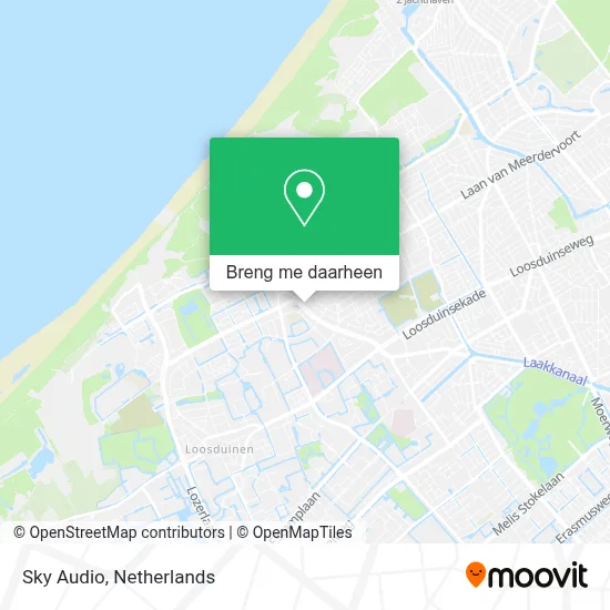 Sky Audio kaart