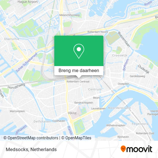 Medsocks kaart
