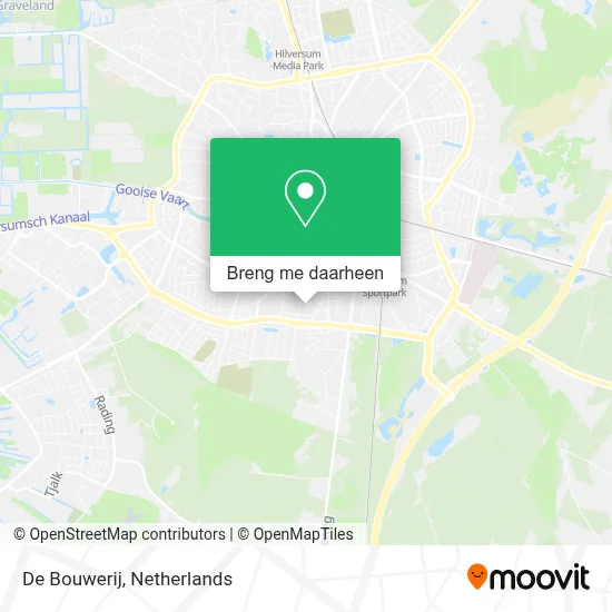 De Bouwerij kaart