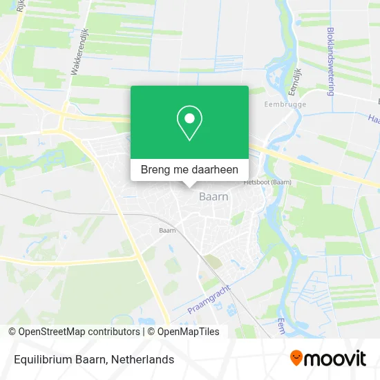 Equilibrium Baarn kaart