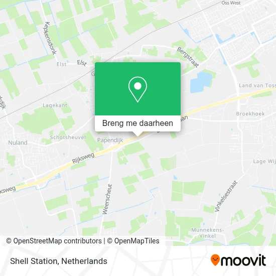 Shell Station kaart