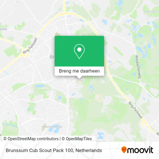 Brunssum Cub Scout Pack 100 kaart
