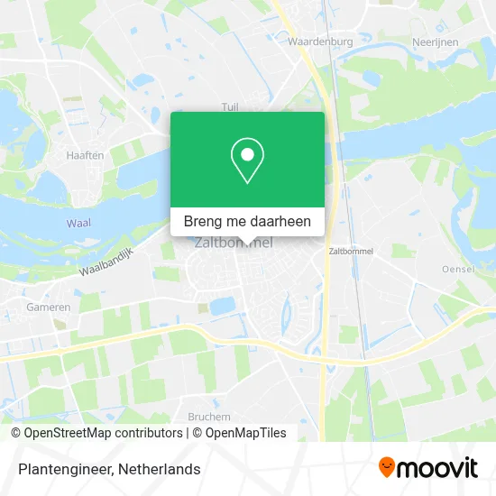 Plantengineer kaart