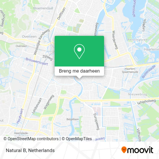 Natural B kaart