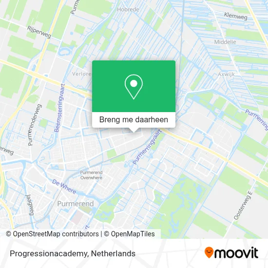 Progressionacademy kaart