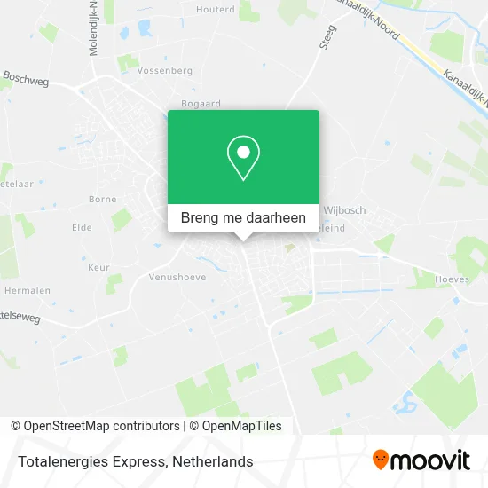Totalenergies Express kaart