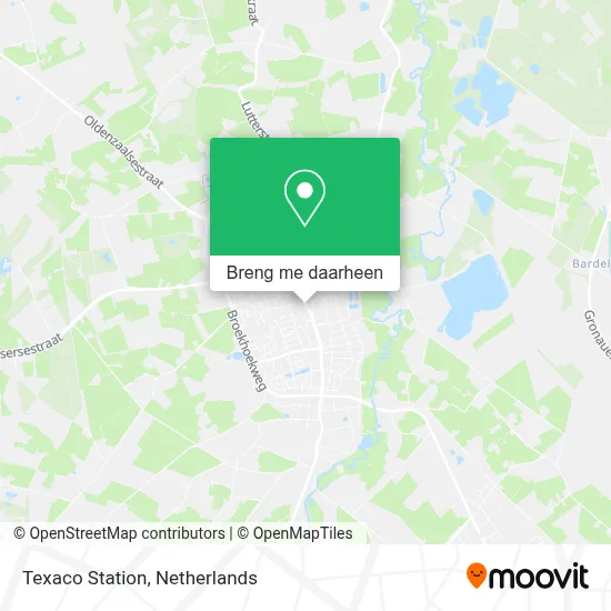 Texaco Station kaart