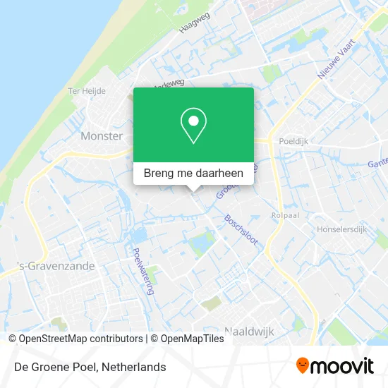 De Groene Poel kaart