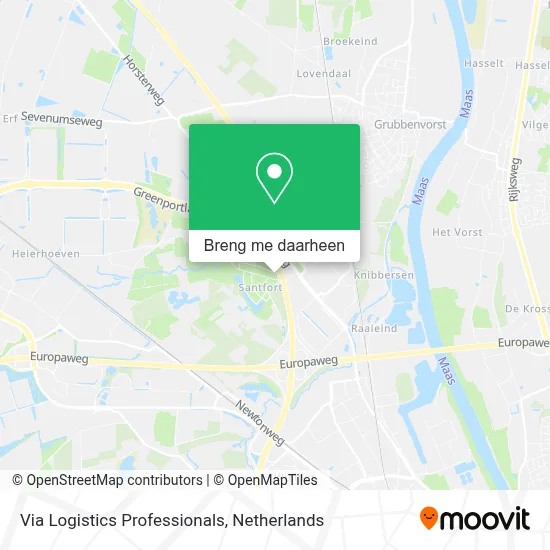 Via Logistics Professionals kaart