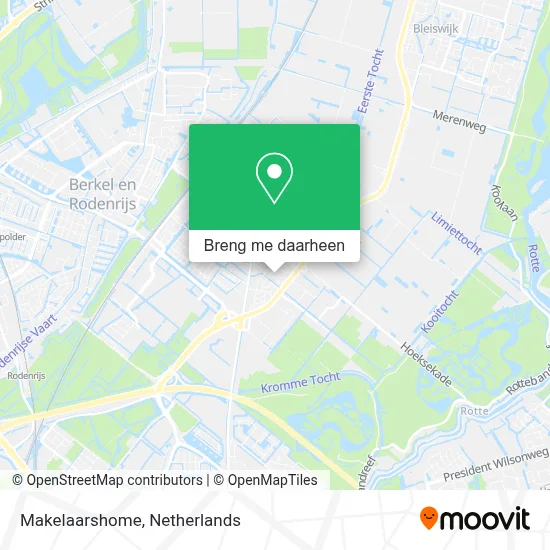 Makelaarshome kaart