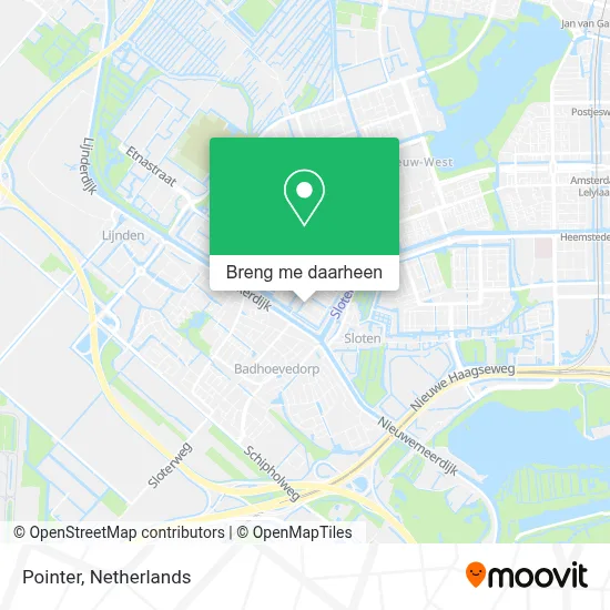 Pointer kaart