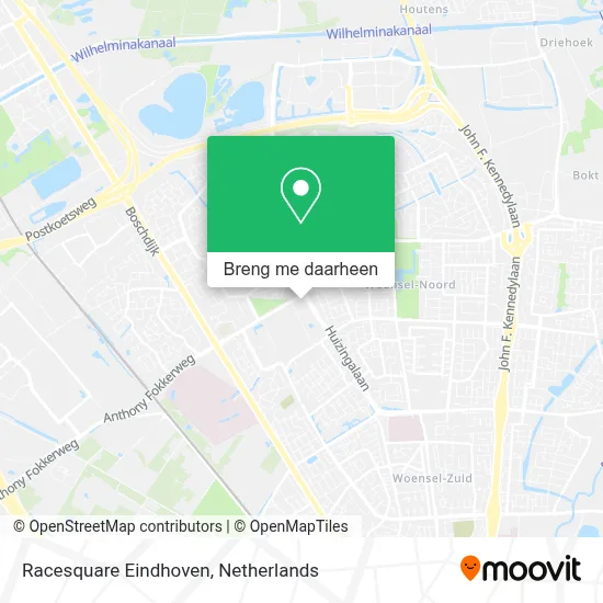 Racesquare Eindhoven kaart