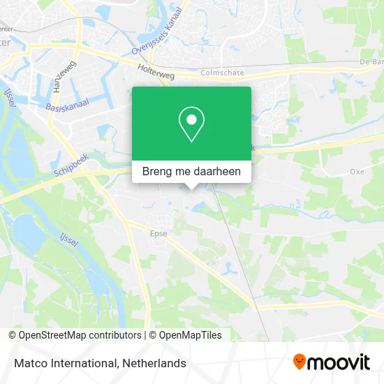Matco International kaart
