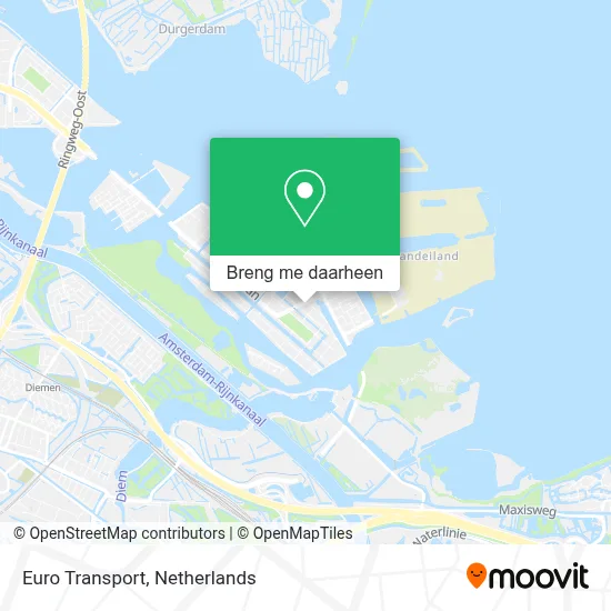 Euro Transport kaart