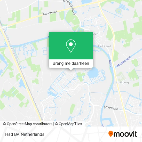 Hsd Bv kaart