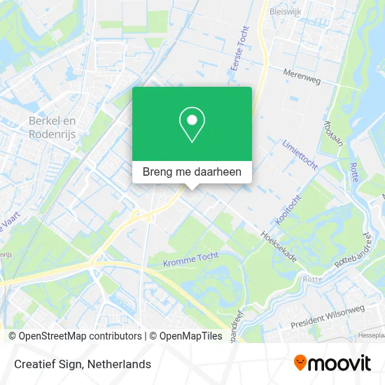 Creatief Sign kaart