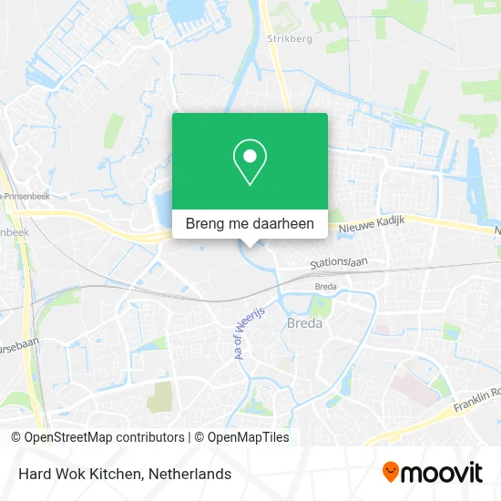 Hard Wok Kitchen kaart