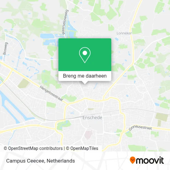 Campus Ceecee kaart