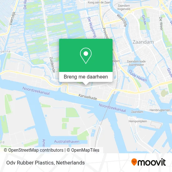 Odv Rubber Plastics kaart