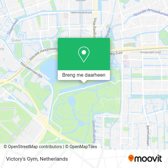 Victory's Gym kaart