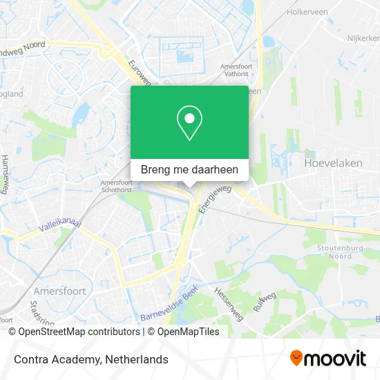 Contra Academy kaart