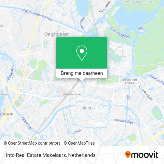 Into Real Estate Makelaars kaart