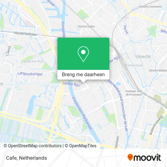 Cafe kaart