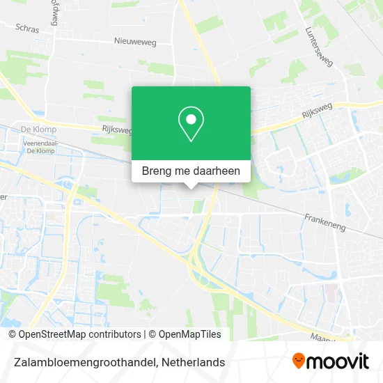 Zalambloemengroothandel kaart