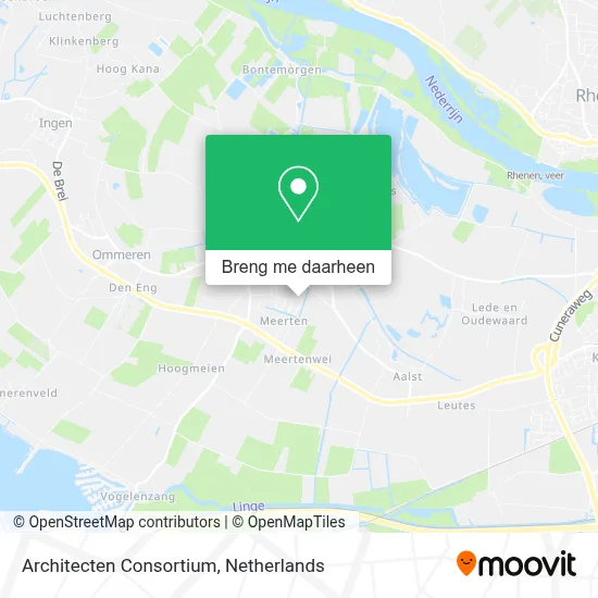 Architecten Consortium kaart