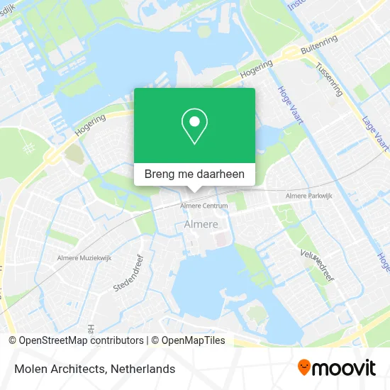 Molen Architects kaart
