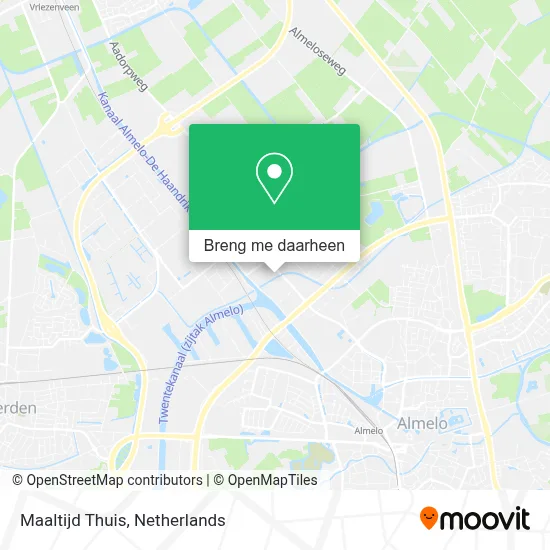 Maaltijd Thuis kaart