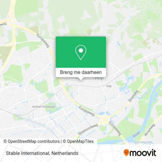 Stable International kaart