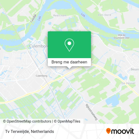 Tv Terweijde kaart