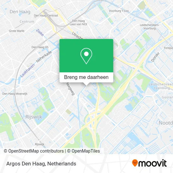 Argos Den Haag kaart