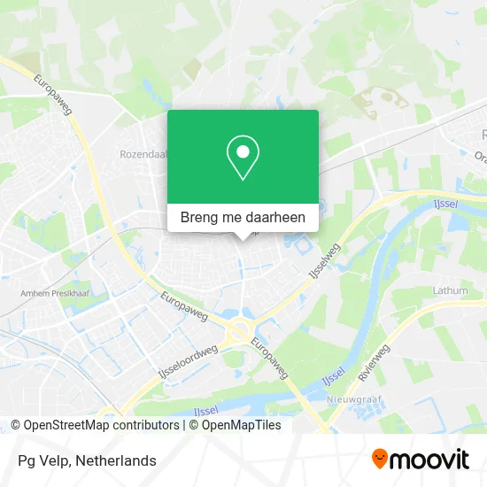 Pg Velp kaart