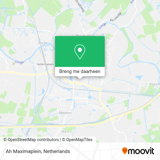 Ah Maximaplein kaart