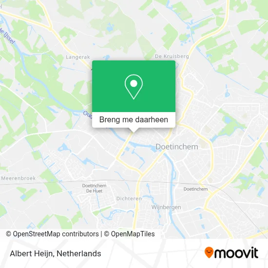 Albert Heijn kaart