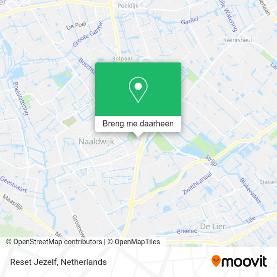 Reset Jezelf kaart