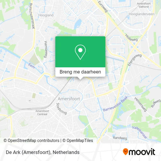 De Ark (Amersfoort) kaart