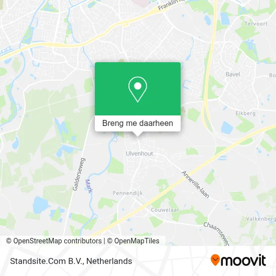 Standsite.Com B.V. kaart