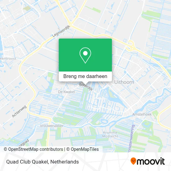 Quad Club Quakel kaart