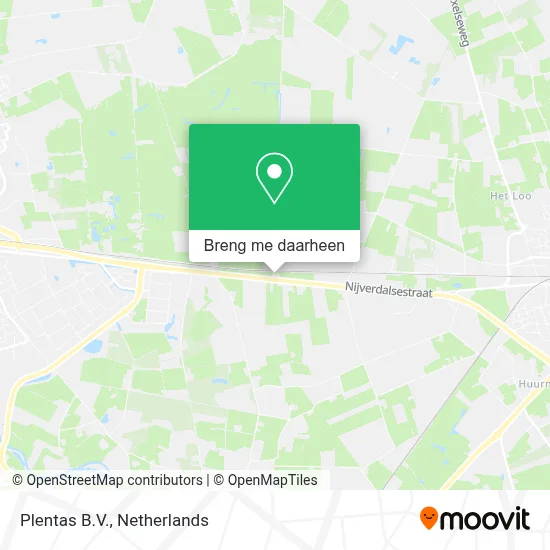 Plentas B.V. kaart
